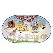 Ocker Alphabet Placemat